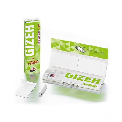 کاغذ سیگار کوتاه Gizeh سبز | انتخابی اقتصادی و باکیفیت برای مصرف روزانه