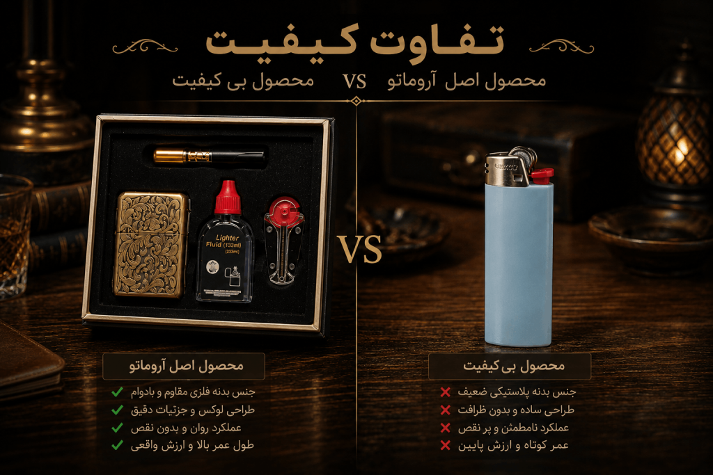 اکسسوری سیگار آروماتو