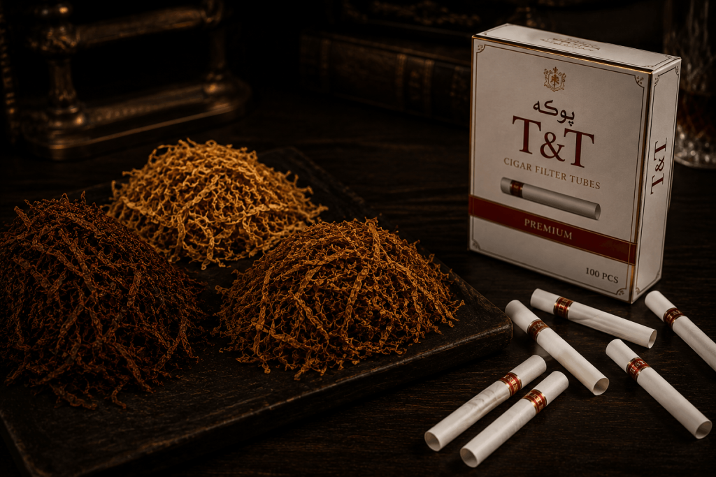 خرید پوکه سیگار برای استفاده توتون معطر