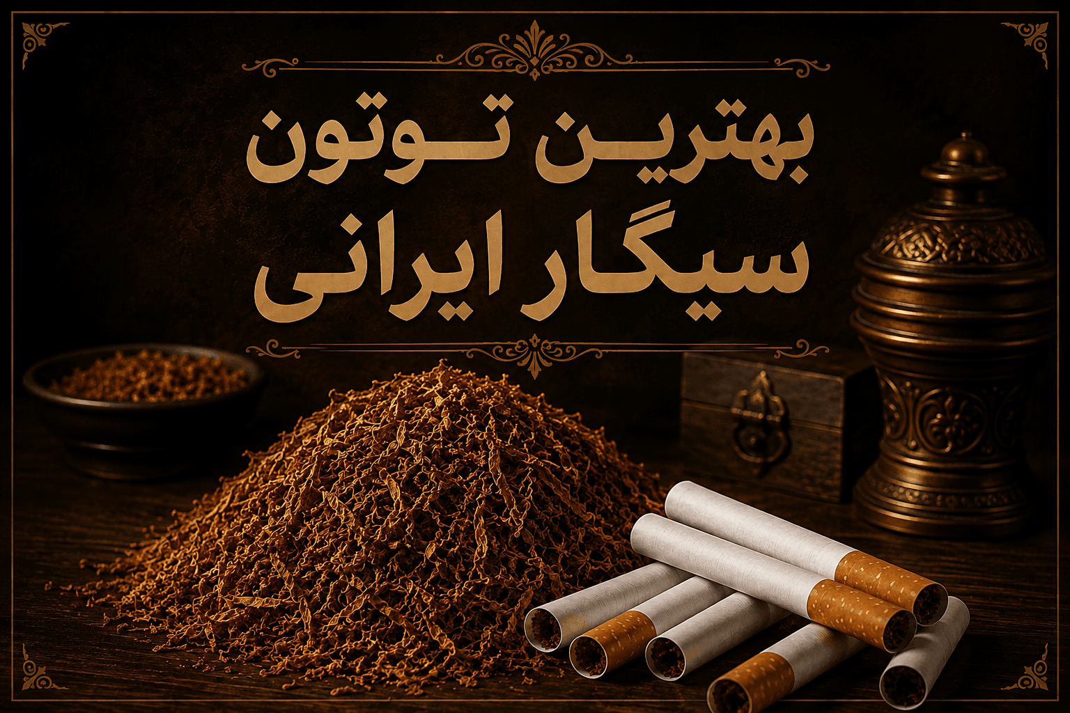 معرفی بهترین توتون سیگار ایرانی + مزایا و معایب